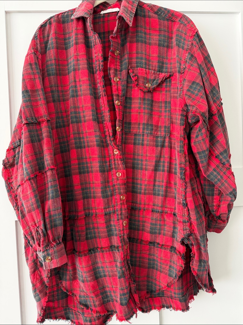 TALULAH long layered button up